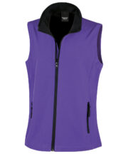 Women's printable softshell bodywarmer - Image 6