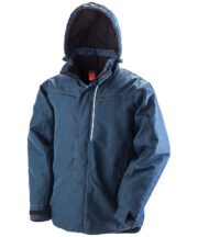 Denim texture rugged jacket - Image 2