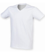 Men's feel good stretch v-neck t-shirt - Image 2