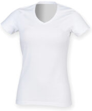 Feel good women's stretch v-neck t-shirt - Image 2