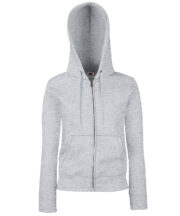 Women's premium 70/30 hooded sweatshirt jacket - Image 3