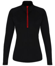 Women's TriDri® long sleeve performance ¼ zip - Image 2