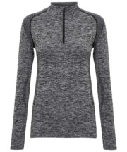 Women's TriDri® seamless '3D fit' multi-sport performance zip top