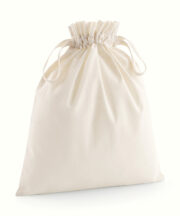 Organic cotton drawcord bag - Image 2