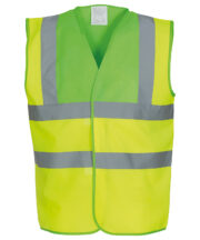 Hi-vis 2-band-and-braces waistcoat (HVW100) - Image 4
