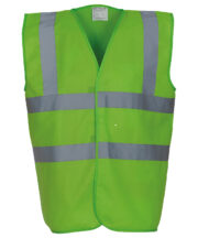 Hi-vis 2-band-and-braces waistcoat (HVW100) - Image 3