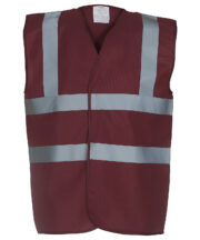 Hi-vis 2-band-and-braces waistcoat (HVW100) - Image 5