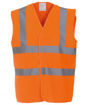 Hi-vis 2-band-and-braces waistcoat (HVW100) - Image 8