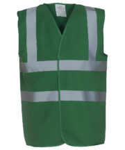 Hi-vis 2-band-and-braces waistcoat (HVW100) - Image 12