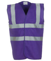 Hi-vis 2-band-and-braces waistcoat (HVW100) - Image 13