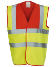 Hi-vis 2-band-and-braces waistcoat (HVW100) - Image 18