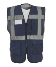 Multifunctional executive hi-vis waistcoat (HVW801) - Image 3