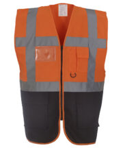 Multifunctional executive hi-vis waistcoat (HVW801) - Image 5