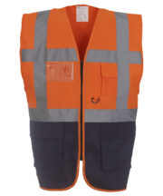 Multifunctional executive hi-vis waistcoat (HVW801) - Image 7