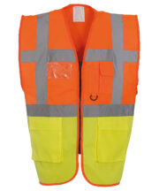 Multifunctional executive hi-vis waistcoat (HVW801) - Image 9