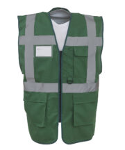 Multifunctional executive hi-vis waistcoat (HVW801) - Image 12