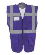 Multifunctional executive hi-vis waistcoat (HVW801) - Image 13