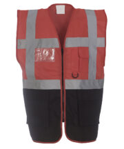 Multifunctional executive hi-vis waistcoat (HVW801) - Image 15