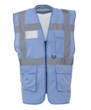 Multifunctional executive hi-vis waistcoat (HVW801) - Image 20