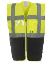 Multifunctional executive hi-vis waistcoat (HVW801) - Image 22