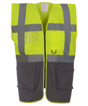 Multifunctional executive hi-vis waistcoat (HVW801) - Image 23