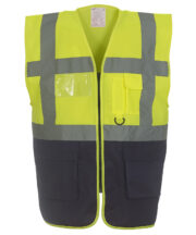 Multifunctional executive hi-vis waistcoat (HVW801) - Image 25