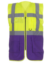 Multifunctional executive hi-vis waistcoat (HVW801) - Image 26