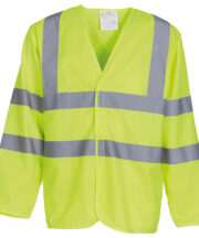 Hi-vis long sleeve waistcoat (HVJ200) - Image 2