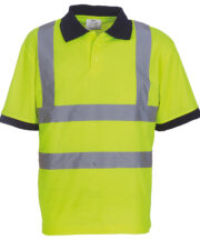 Hi-vis short sleeve polo (HVJ210) - Image 4