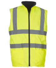 Hi-vis reversible fleece bodywarmer (HV008F) - Image 2