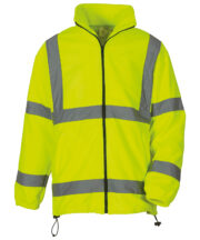 Hi-vis heavyweight fleece jacket (HVK08) - Image 3