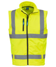 Hi-vis softshell gilet (HV006) - Image 3