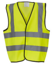 Kids hi-vis 2 b&b waistcoat (HVW100CH) - Image 2