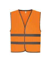 Hi-vis reflective border kids waistcoat (HVW102CH) - Image 5