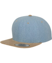 Chambray-suede snapback (6089CH) - Image 2