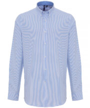 Cotton-rich Oxford stripes shirt - Image 3