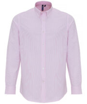 Cotton-rich Oxford stripes shirt - Image 4