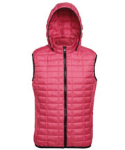 Honeycomb hooded gilet - Image 2