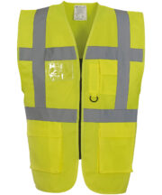 Multifunctional executive hi-vis waistcoat (HVW801) - Image 24