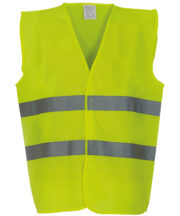 Hi-vis 2-band waistcoat (HVW102) - Image 2