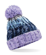 Junior corkscrew pom pom beanie - Image 2