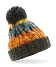Junior corkscrew pom pom beanie - Image 3