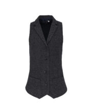 Women's herringbone waistcoat - Image 2