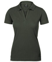 Women's Harvard v-neck - stretch deluxe polo - Image 7