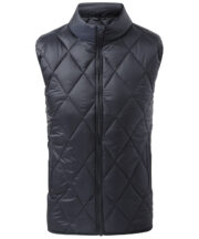 Diamond pane padded gilet - Image 2