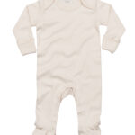 Baby organic envelope sleepsuit with mitts