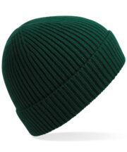 Engineered knit ribbed beanie - Image 2