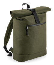 Recycled rolled-top backpack - Image 3