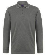 Long sleeve Coolplus® polo shirt - Image 2