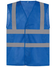 Top cool open mesh 2-band-and-braces waistcoat (HVW120) - Image 3
